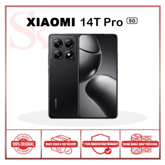 Xiaomi 14T Pro [12GB RAM | 256GB | 512GB ROM]